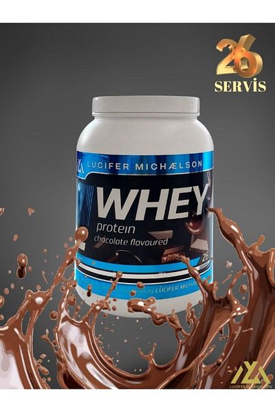 Lucifer Michaelson Whey protein - Comfortable cut and Embroidered