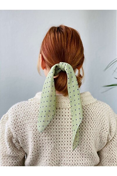 Retrobird Rubber Buckled Scarf Women Mint