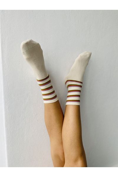 Retrobird Σετ 3 Αθλητικές Κάλτσες Unisex Πολύχρωμες