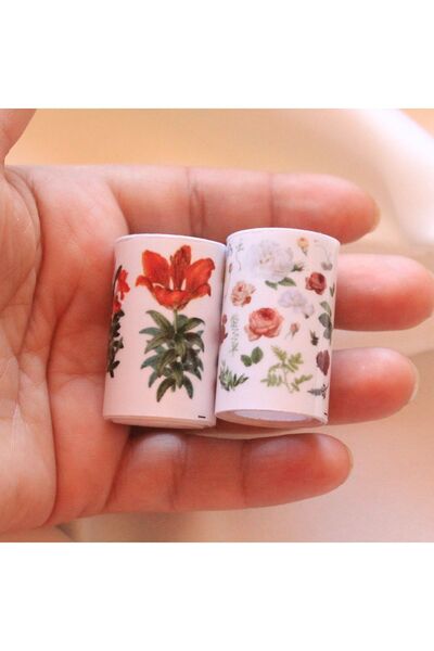 akcepazar 2 Adet Bant Sticker Washi Scrapbook Etiket