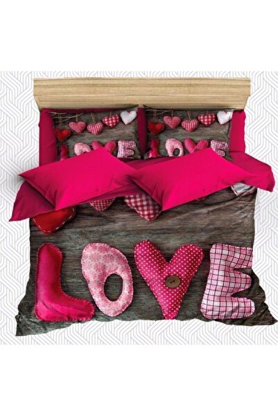 Elmas Dizayn طقم غطاء لحاف مزدوج بحجم كينج - قطن عضوي، ساتان، مضاد للبكتيريا ...