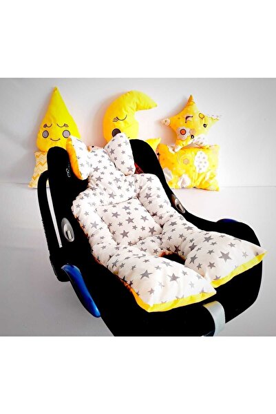 çağrı bebe ÇAĞRI BEBE PAMUKLU ÇİFT YÖNLÜ PUSET MİNDERİ PM-001