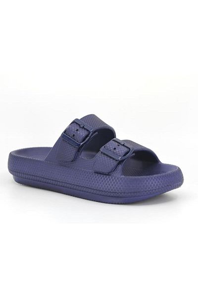 Sonimix Καθημερινές παντόφλες Unisex με μαλακή χοντρή σόλα με διπλή ταινία