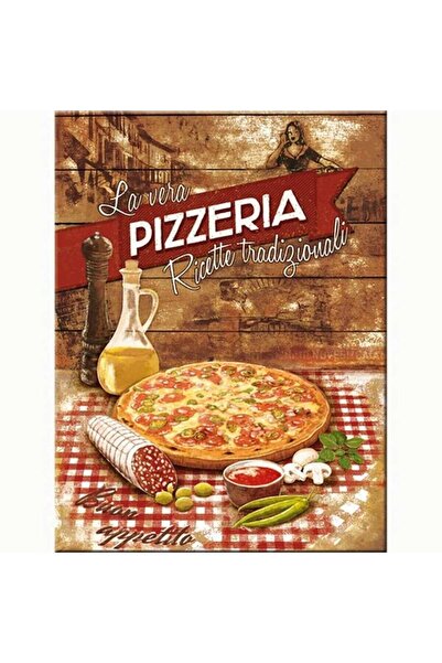 Nostalgic Art Pizzeria La Vera Magnet 14289