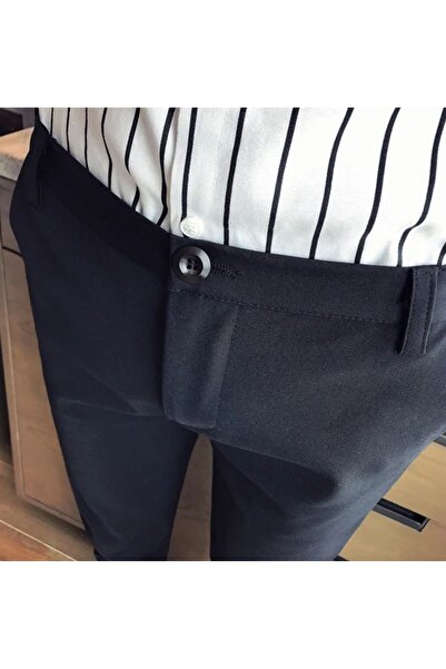 King Brothers Men's Full Lycra Slim Fit Slim Fit Stretchy Cotton Short Tight Leg Pants