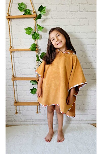 PAMUK HANIM Pamuklu Yumuşacık Kız-erkek Çocuk Deniz, Plaj, Havuz, Banyo Kapşo...