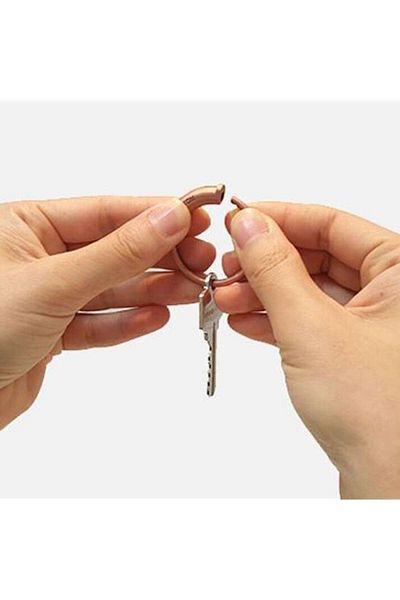 Lexon سلسلة مفاتيح نحاسية فاخرة