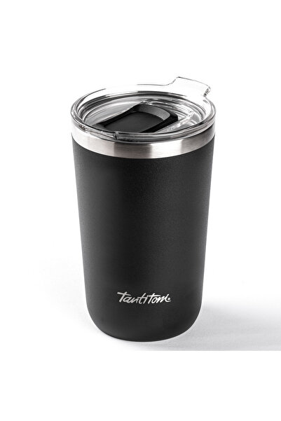Tantitoni كوب ترمس أسود سعة 590 مل - غطاء طبقة مزدوجة