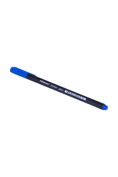 Pensan 0.4 Mm Blue Fineliner Pen - 3 Pieces