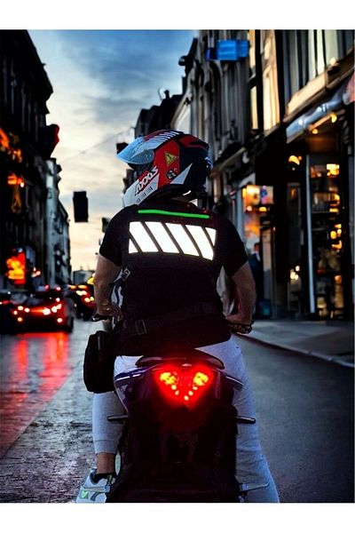 EASTERN SPİRİT Reflective Vest R1 Black (NEW LAW-FIT PRODUCED)