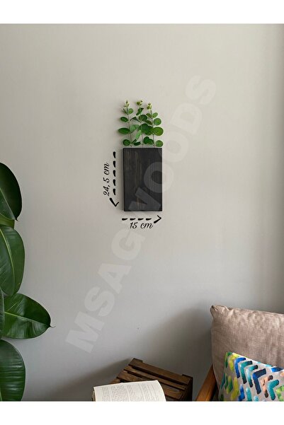 MSAĞWOODS DESIGN FLORARIA DE LEMN BUCĂTĂRIE BAIE GRADINA DE IARNĂ FLORI ARTIFICIALE BALCON CADOU ACASA MĂRGELE BOHEM RUSTIC