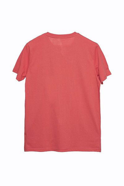 Coredra Ανδρικό μπλουζάκι Salmon Color Basic Regular