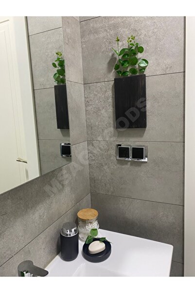 MSAĞWOODS DESIGN FLORARIA DE LEMN BUCĂTĂRIE BAIE GRADINA DE IARNĂ FLORI ARTIFICIALE BALCON CADOU ACASA MĂRGELE BOHEM RUSTIC