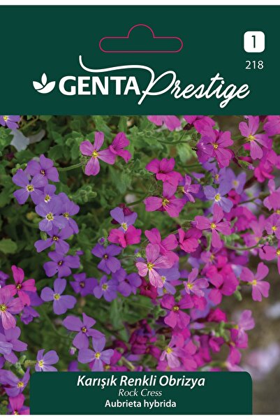 Genta Prestige Karışık Renkli Obrizya Çiçek Tohumu
