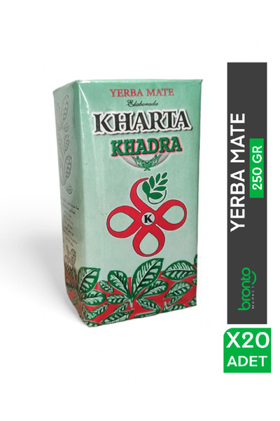 KHARTA Yerba Mate Çayı 250 gr X 20 Adet