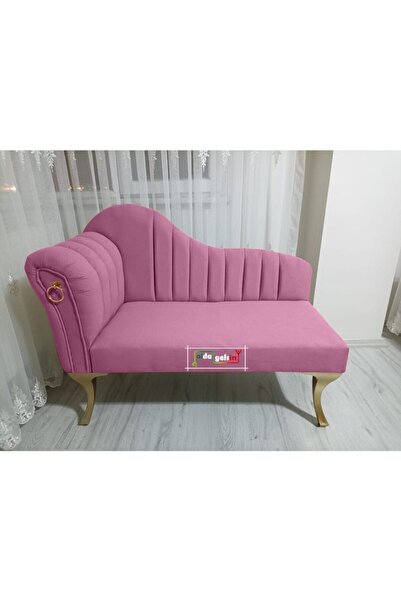 aldagelsin Yeni Model Ultra Lüks Alda Çizgili Josefin Bench Puf