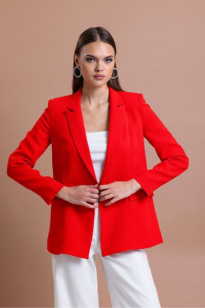 Tangül&Ali'S Moda Evi Red Blazer Jacket