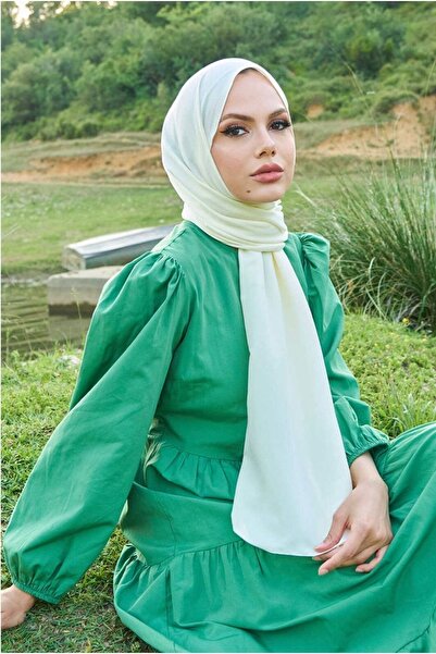 Mides scarf Βαμβακερή κρέμα Cazz Shawl