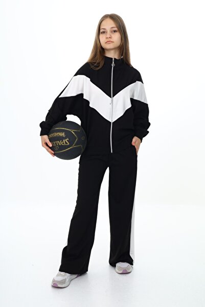 Asortix Set de trening cu mânecă lungă 100% bumbac pentru fete