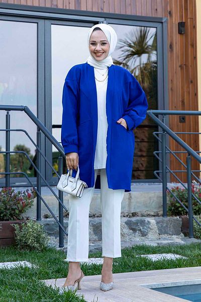 EBRUTESETTÜR Atlas Hijab Jacket with Side Pockets