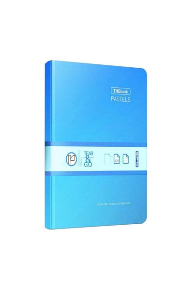 Gıpta The Book Pastels İplik Dikişli Pastel Mavi Sert Kapak 120 Yaprak 14*20 ...
