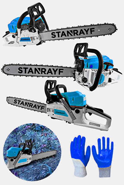 stanrayf Alman Strong 15hp 72Cc Çelik Şanzıman Benzinli Ağaç Odun Dal Motorlu...