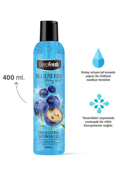 Deep Fresh Purifying Shower Gel Blueberry 400 ml