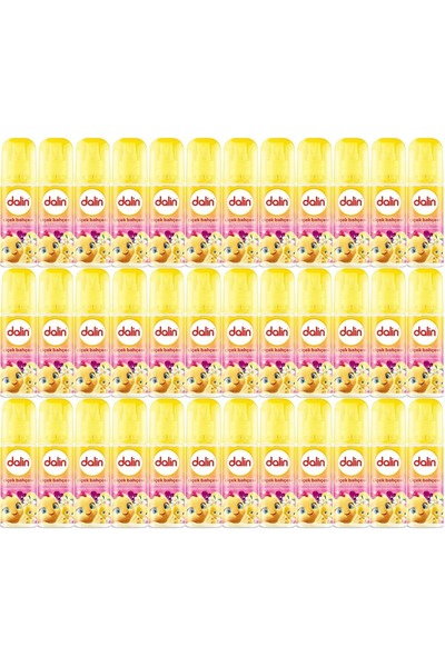 Dalin Bebek Kolonyası 150ML Çiçek Bahçesi (Menekşe-Yasemin-Limon Kokulu) (36 ...
