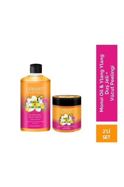 Urban Care Summer Body-monoi Yağı & Ylang Ylang Içeren Duş Jeli+vücut Peeling...