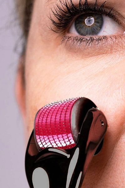 Sevram Collection Titanium Derma Roller with 540 Needles - 1 mm Needle, Skin Care, Beard and Hair Remover