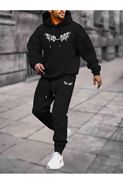 FULL TOLERANCE Σετ φόρμας με στάμπα και στρογγυλή λαιμόκοψη