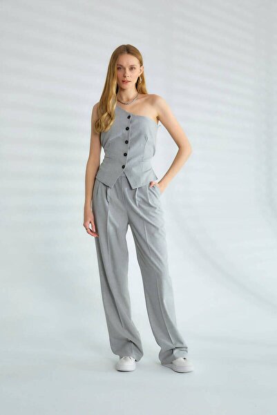 Robin Tania Vest Light Gray