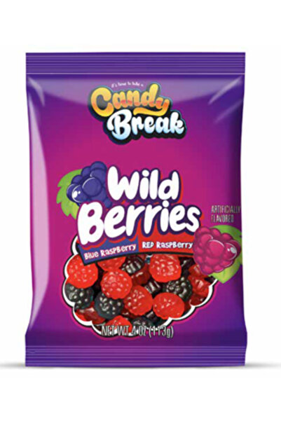 CAPO CANDY BREAK YUMUŞAK ŞEKER BÖĞÜRTLEN 113 GR