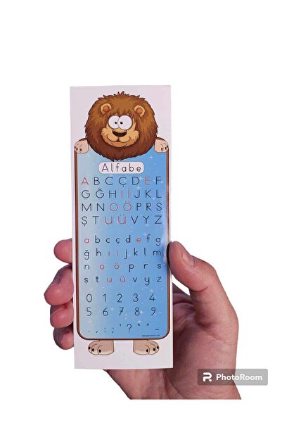 EĞLENCELİ SINIF Alfabe Kitap Ayraci 40 Adet