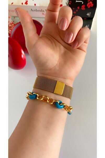 Spectrum Unisex Tuşlu Led Saat Mıknatıslı Kordon Özel Seri