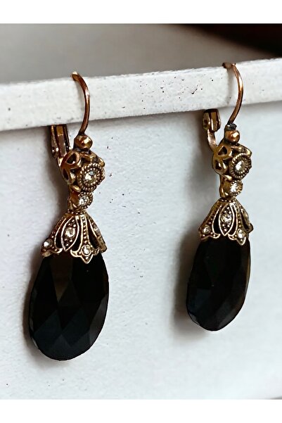 FAYRA ACCESSORIES Big Cat's Eye - Crystal Jewelled Earrings