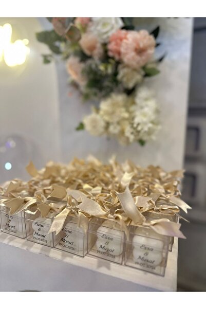 KRVTASARIM 50 adet her cemiyete özel bubble Mikalı mum hediyelik