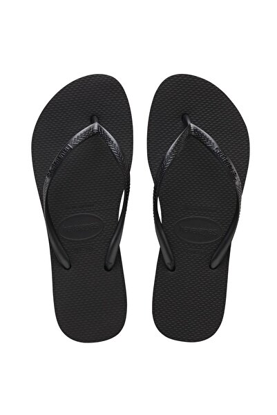 Havaianas Slim Flatform Black Women's Slippers