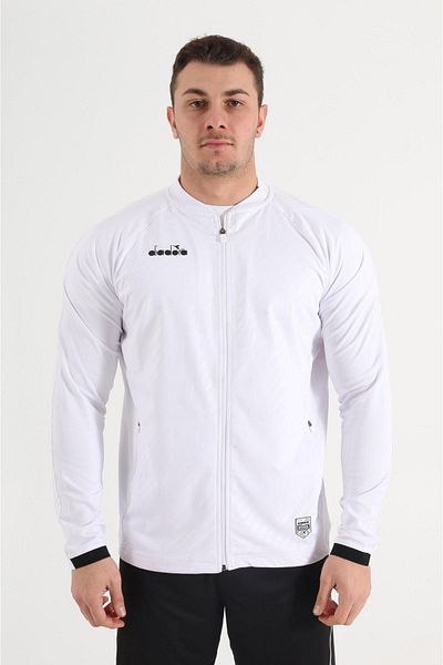 Diadora Elite Camping αθλητική φόρμα μονό τοπ Λευκό