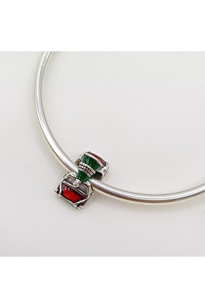 My Story Şenlik Araba ve Noel Ağacı Gümüş Charm