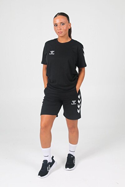 hummel Μπλουζάκι Armin Black Cotton Crew Neck