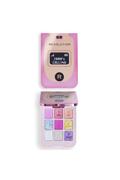 Revolution Y2k Baby Flip Phone Eyeshadow Palette - Phone Headlight Palette