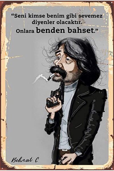 hediyeniburadabul Retro Ahşap Poster