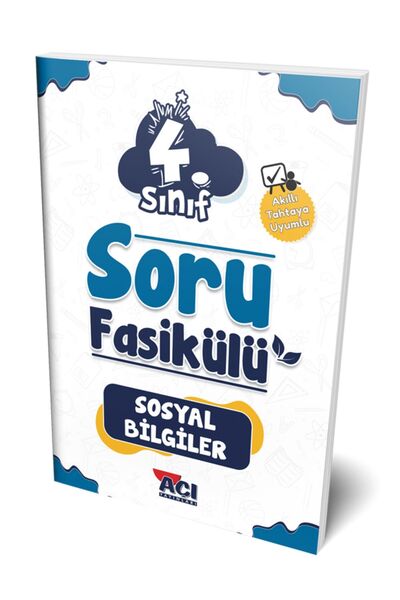 Açı Yayınları 4.sınıf Sosyal Bilgiler Çek Kopart Yaprak Test