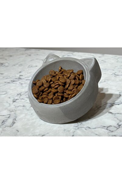 betonmall Beton Kedi Köpek Mama Kabı