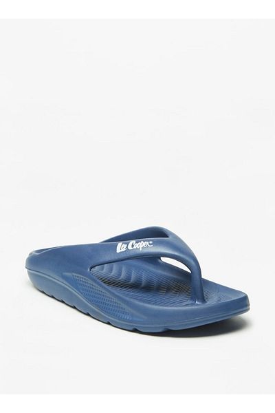 Lee Cooper Men's Textured Slip-On Thong Slippers