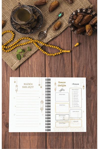 BULUT DİJİTAL Ramadan Diary Planning Notebook