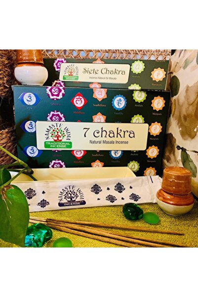 gentry Namaste İndia 7 Çakra Çubuk Tütsü