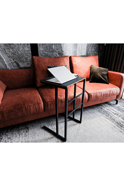 eportatif Bilgisayar Sehpası Laptop Masası Notebook Standı Füme 1410