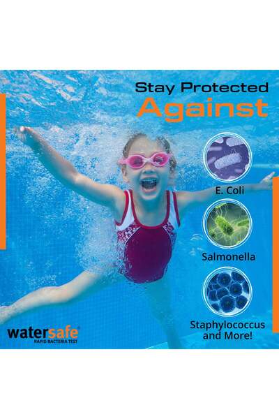 WATERSAFE Hızlı Bacteri Testi Tekli Ambalaj